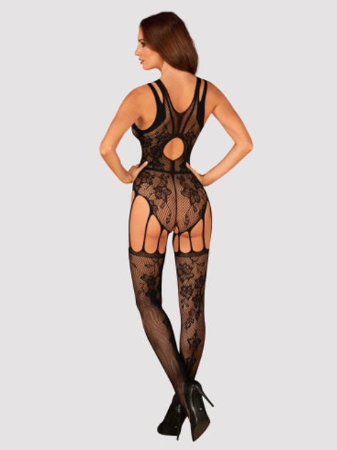 Еротичний комбінезон Obsessive F239 S/M/L Чорний (5901688252079) - зображення 4