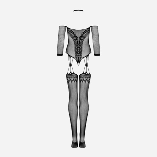 Kombinezon erotyczny Obsessive G333 S/M/L Czarny (5901688239926) - obraz 6