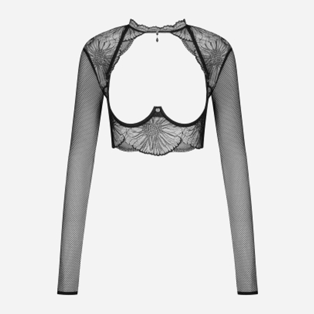 Еротичний топ Obsessive Mibelia XS/S Чорний (5901688239704) - зображення 5