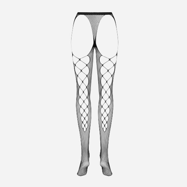 Rajstopy erotyczne Obsessive Tights S233 S/M/L Black (5901688226605) - obraz 6