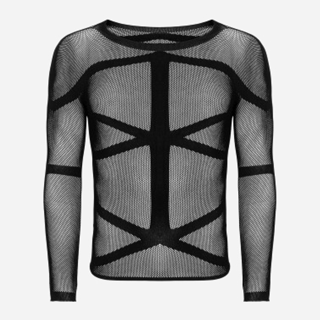 Erotyczny longsleeve Obsessive T101 S/M/L Czarny (5901688238851) - obraz 5