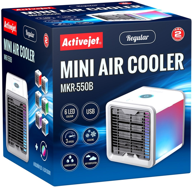 Mini klimatyzator Activejet Regular MKR-550B - obraz 10