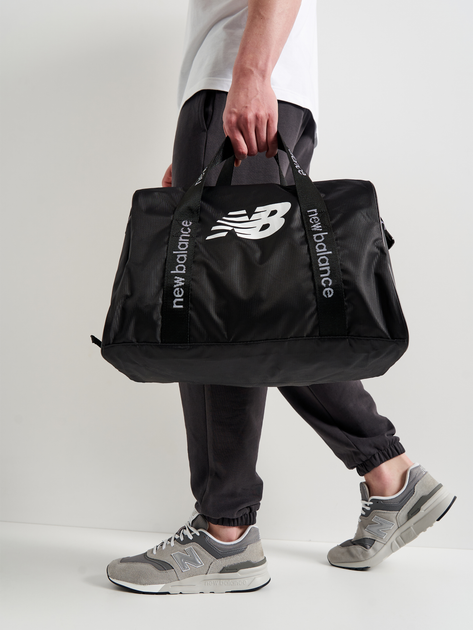 New Balance Opp Core Small Duffel Bag in Black in 2023