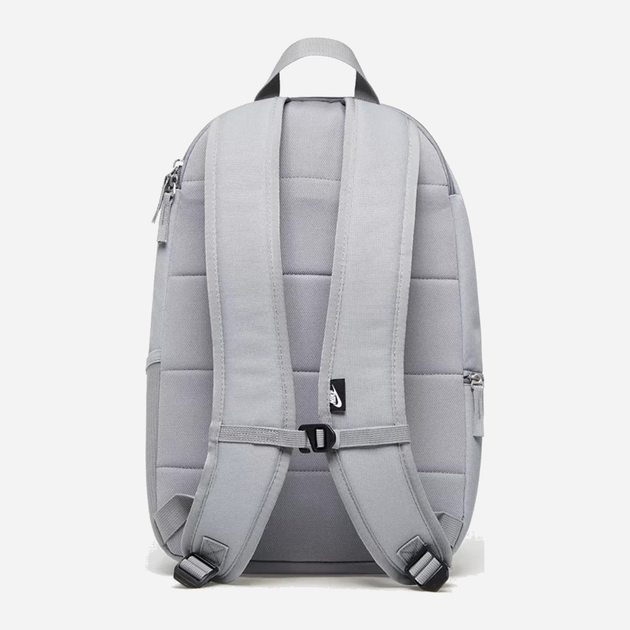 Nike grey heritage hot sale metallic logo backpack