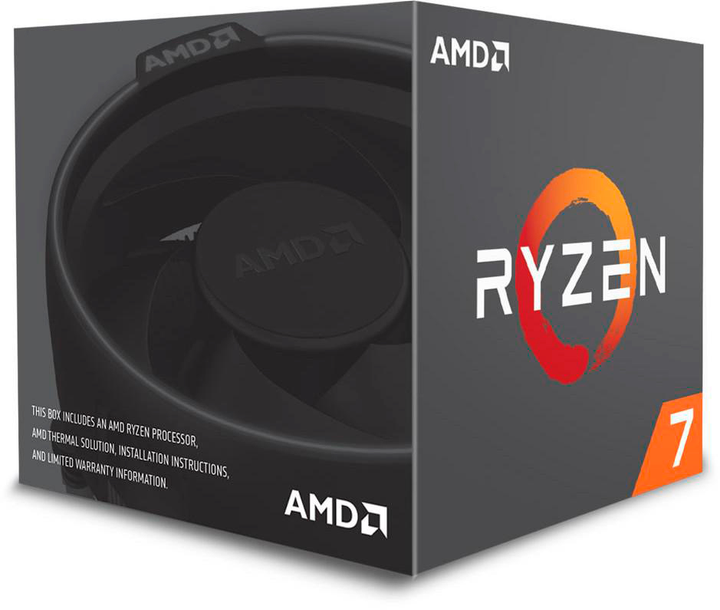 Procesor AMD Ryzen 7 1700 3.0GHz/16MB (YD1700BBAEBOX) sAM4 BOX - obraz 2