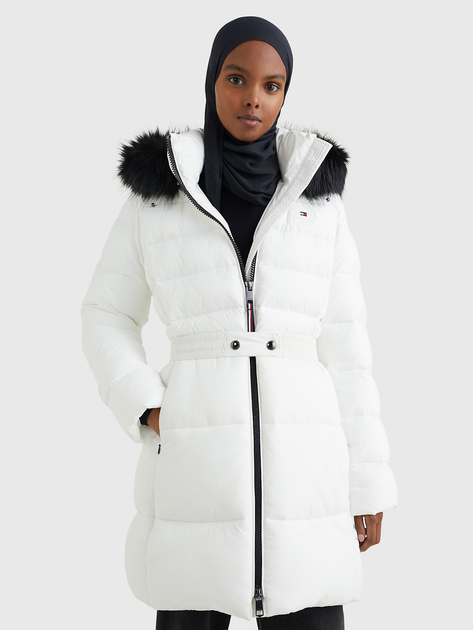 Куртка зимняя женская Tommy Hilfiger 73624093 L Белая (1159776758 ...