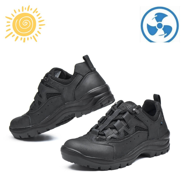 Тактичні літні кросівки Marsh Brosok 46 чорні 401BL-LE.46 - зображення 1