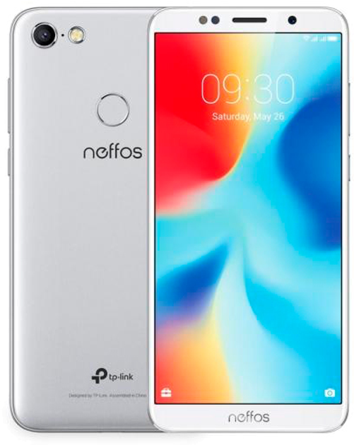 Smartfon TP-Link Neffos C9a (TP706A64UA) Moonlight Silver - obraz 1