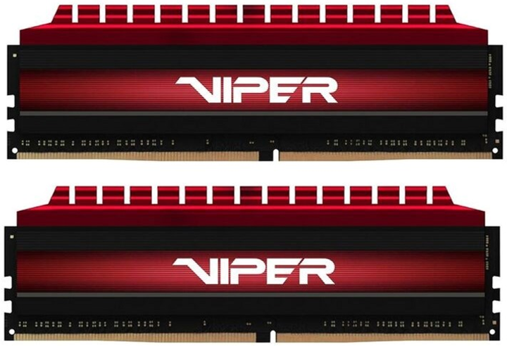 Pamięć RAM Patriot DDR4-3200 65536MB PC4-25600 (zestaw 2x32768) Viper 4 czerwony (PV464G320C6K) - obraz 1