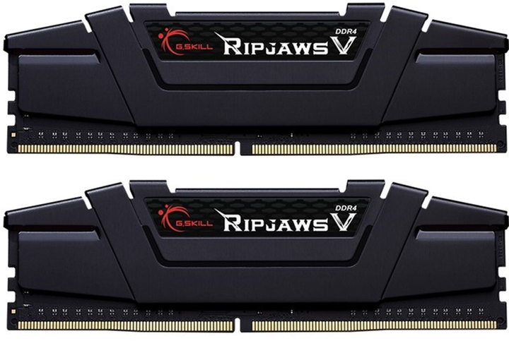 Pamięć RAM G.Skill DDR4-3600 16384MB PC4-28800 (zestaw 2x8192) Ripjaws V Black (F4-3600C16D-16GVKC) - obraz 1