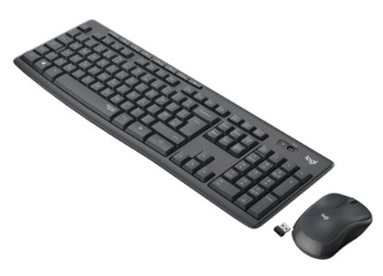 IT набір Logitech MK295 Silent Wireless Combo, US, Graphite (920-009800) (6836269) - изображение 5