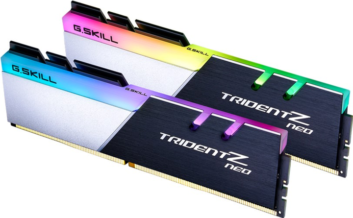 Pamięć RAM G.Skill DDR4-3600 32768MB PC4-28800 (zestaw 2x16384) Trident Z Neo RGB (F4-3600C18D-32GTZN) - obraz 2