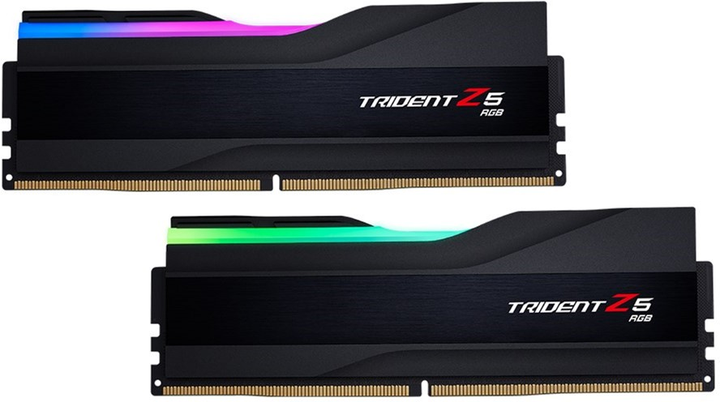 Оперативна пам'ять G.Skill DDR5-6000 32768MB PC5-48000 (Kit of 2x16384) Trident Z5 RGB Black (F5-6000J3040F16GX2-TZ5RK) - зображення 1