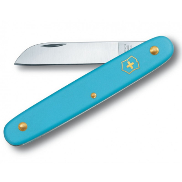 Нож VictoRinox Floral Matt Blue Blister (3.9050.25B1) - изображение 1