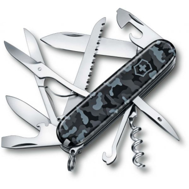 Нож VictoRinox Huntsman Camo Blue (1.3713.942) - изображение 1