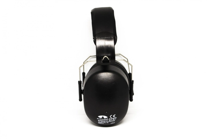 Навушники протишумні захисні Pyramex PM3010 (NRR 27 dB, SNR 30.4 dB) (чорні) - зображення 2