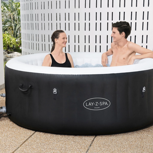 Бассейн-джакузи Bestway 60001 (180-66 см), 669 л - изображение 4