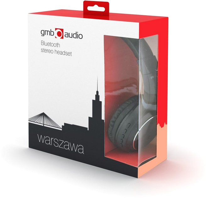 Słuchawki Gembird Warsaw Black (BHP-WAW) - obraz 5
