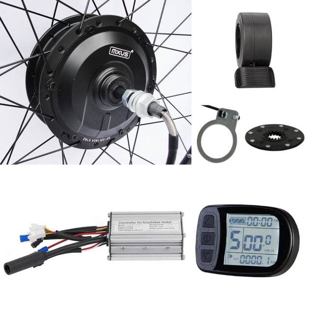 Полный электронабор 350W 36V 30.5Ah Li-ion аккумулятором до 110Км, Мотор колесо 29* - изображение 2