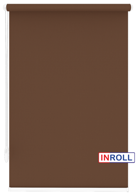 Ролета тканевая INROLL Есо-Mini Plus 67,5х165 см Len Коричневый 2106 - Фото 3 Ролета тканевая INROLL Есо-Mini Plus 67,5х165 см Len Коричневый 2106 - изображение 3