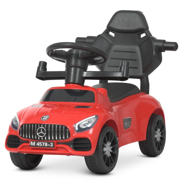 Каталка-толокар Bambi Racer M 4578-3 Красный музыкальный - Фото 5 Каталка-толокар Bambi Racer M 4578-3 Красный музыкальный - изображение 5