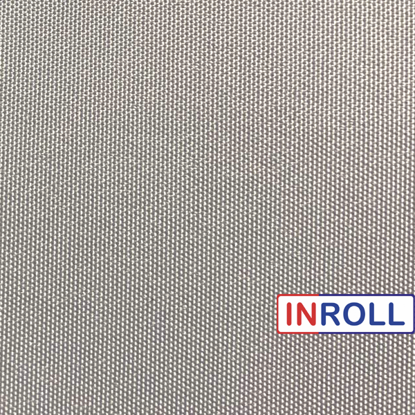 Ролета тканевая INROLL Есо-Mini Plus 87,5х185 см BO Berlin Серый 054 Silver - изображение 5
