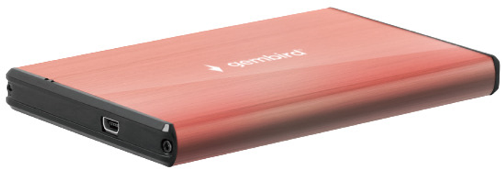 Kieszeń zewnętrzna Gembird na HDD 2,5" SATA USB 3.0 Różowa (EE2-U3S-3-P) - obraz 1
