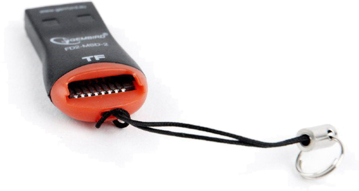 Miniaturowy czytnik kart microSD Gembird FD2-MSD-3 - obraz 1