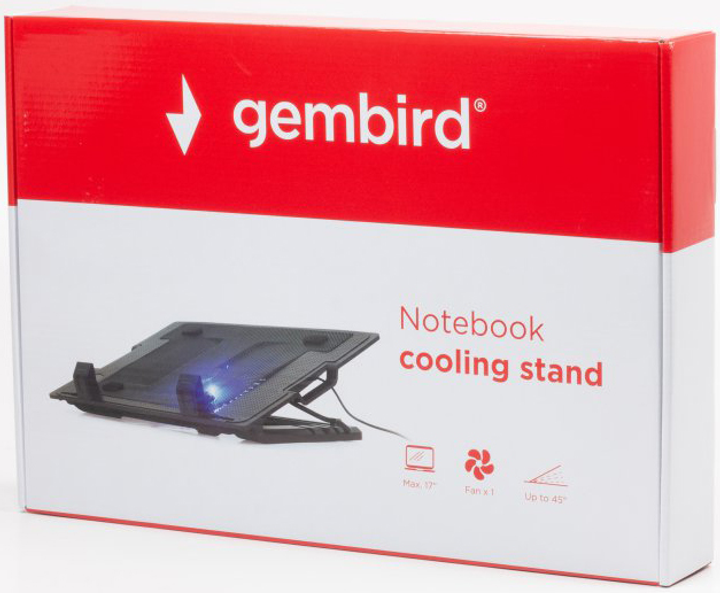 Podstawka pod laptopa Gembird NBS-1F17T-01 - obraz 5