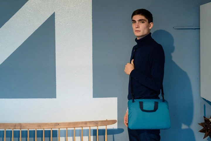 Сумка для ноутбука Tucano Minilux 15"/16" Turquoise (BFML1516-B) - зображення 10