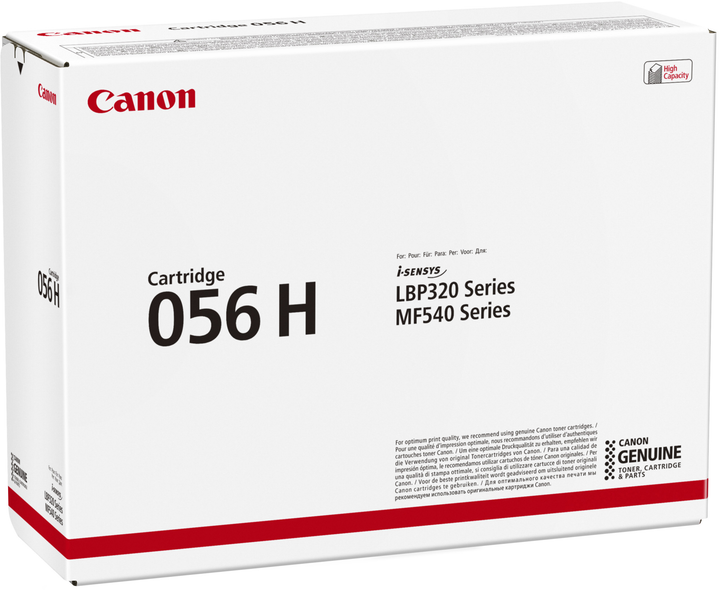 Картридж Canon 056H MF542/543 Black (3008C002) - зображення 1