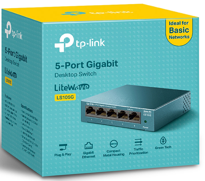 Switch TP-LINK LS105G - obraz 3