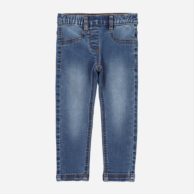 Детские джинсы на резинке для девочки Coccodrillo Jeans Basic Girl ZC2123101JBG 98 см Голубые (5904705998424) - изображение 5