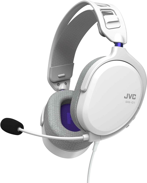 Słuchawki JVC GG-01HQ Białe - obraz 1