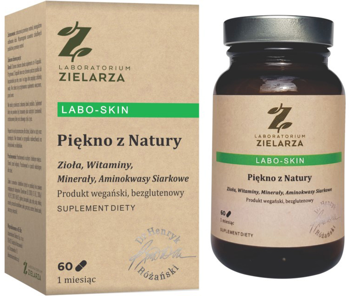 Капсули Laboratorium Zielarza Labo Skin Краса 60 до (LZ027) - зображення 1