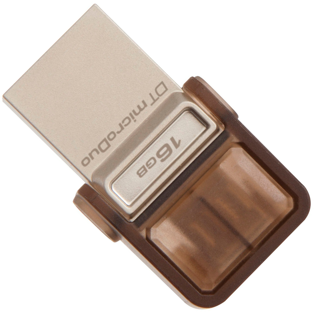 Pendrive Kingston DataTraveler MicroDuo 16 GB (DTDUO/16 GB) - obraz 1