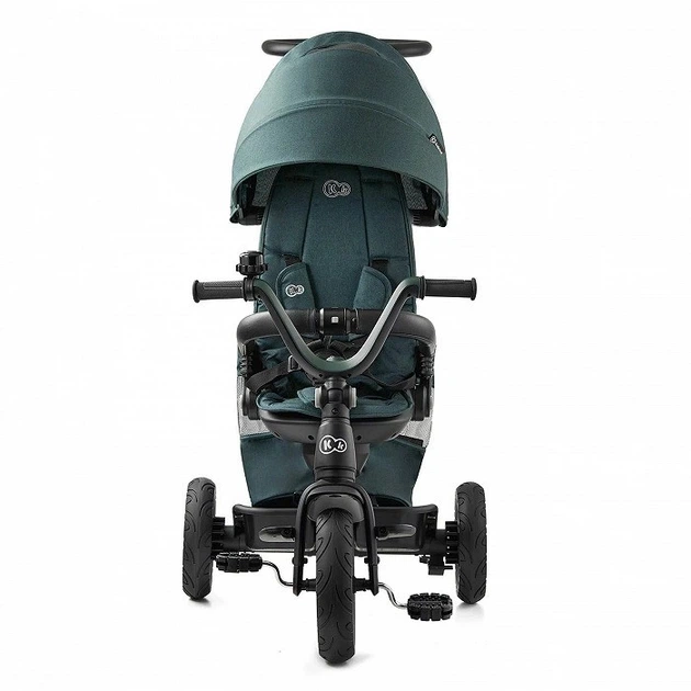 Дитячий 3-колісний велосипед 5 в 1 Kinderkraft EasyTwist Midnight Green 5902533914500 - зображення 2