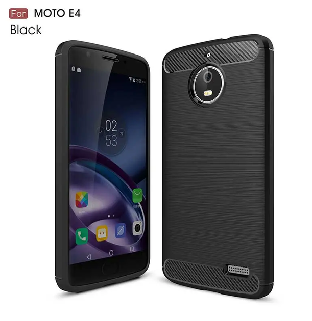 Защитный чехол-бампер для Motorola Moto E4 (XT1763)Черный - Фото 1 Защитный чехол-бампер для Motorola Moto E4 (XT1763)Черный - изображение 1