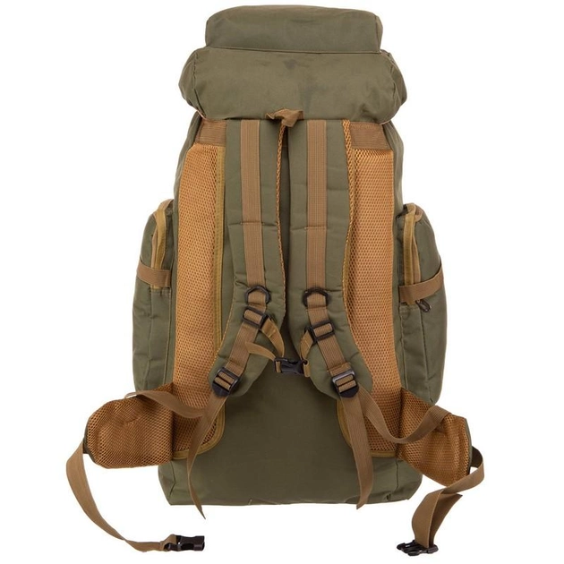 Армійський тактичний рейдовий військовий рюкзак HardTime 70л олива - зображення 2
