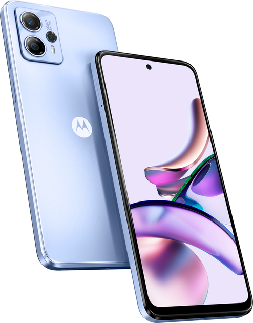Мобільний телефон Motorola Moto G13 4/128GB Lavender Blue (PAWV0014PL) - зображення 8