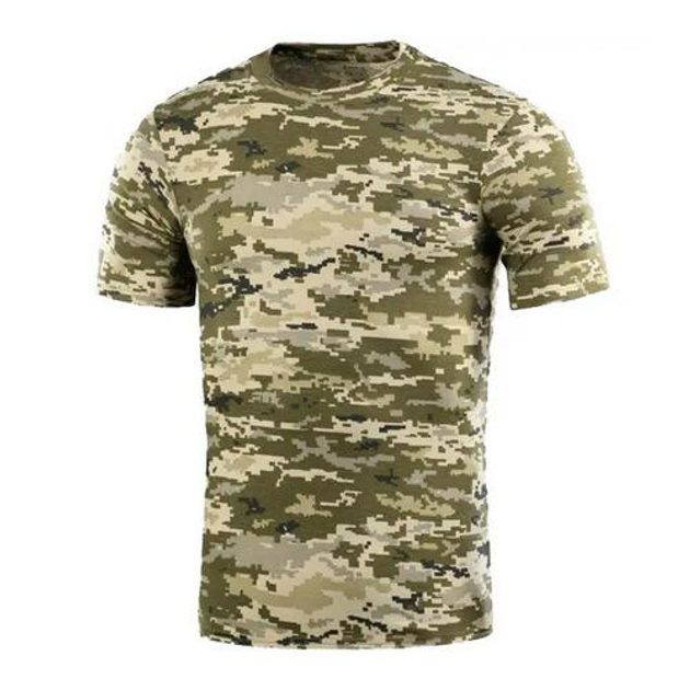 Тактическая футболка Flas; S/44-46; 100% Хлопок. Пиксель Multicam. Армейская футболка. - изображение 2
