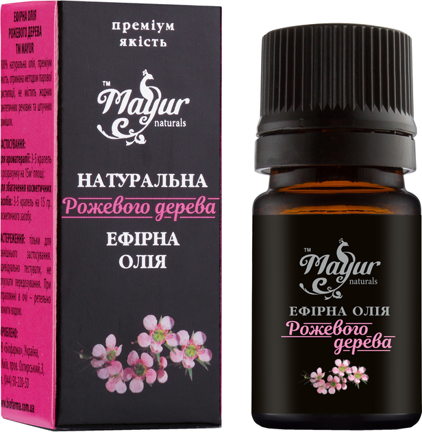 Эфирное масло Mayur Розового дерева 5 мл (2502002220038/4820189561545) - изображение 1
