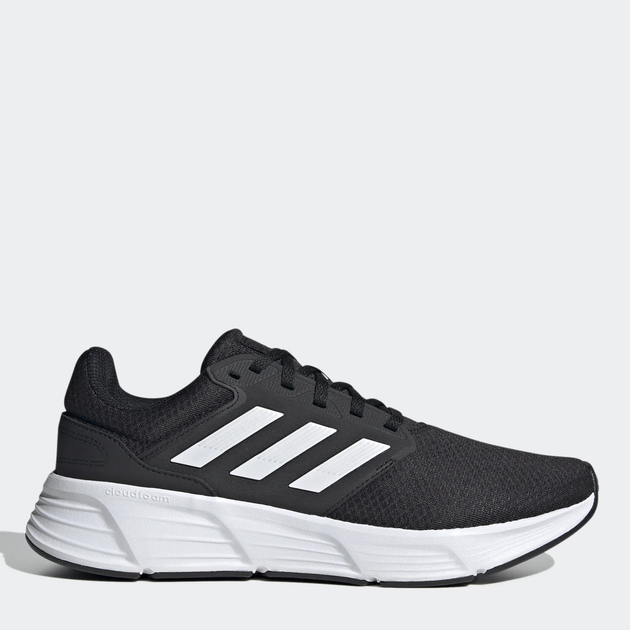 Чоловічі кросівки для бігу Adidas Galaxy 6 GW3848 47.5 (12UK) 30.5 см Чорні (4065426750577) - зображення 1