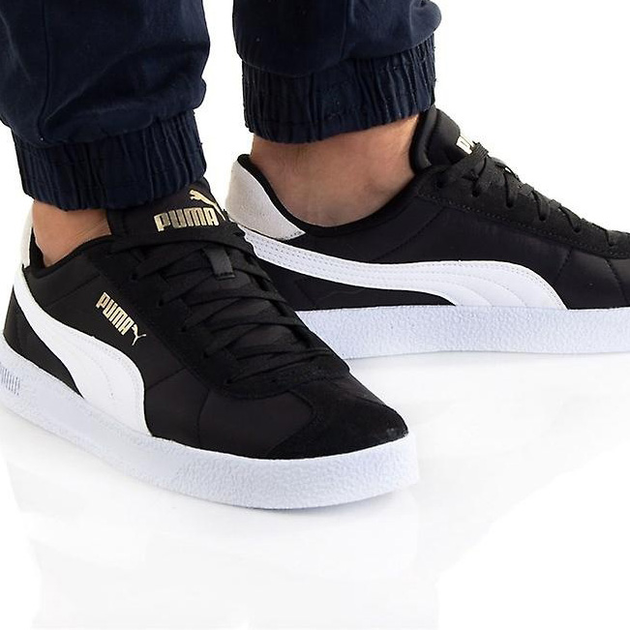 Чоловічі кеди низькі Puma Club Nylon 38482204 41 (7.5UK) 26.5 см Чорні (4064536109411) - зображення 7