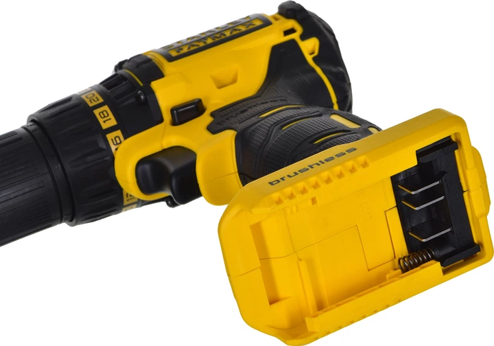 Дриль Stanley 18V 55NM 2X1,3AH FMC608C2K-QW - зображення 5