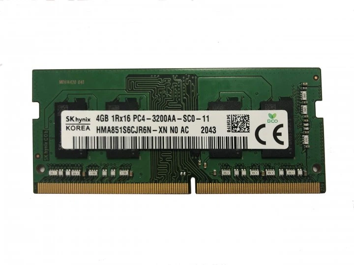 Модуль пам'яті для ноутбука SK HYNIX 4GB 1RX16 PC4-3200AA-SC0-11 Б
