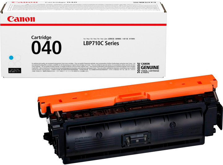 Toner Canon 040 LBP710/712 (0458C001) Cyan - obraz 1