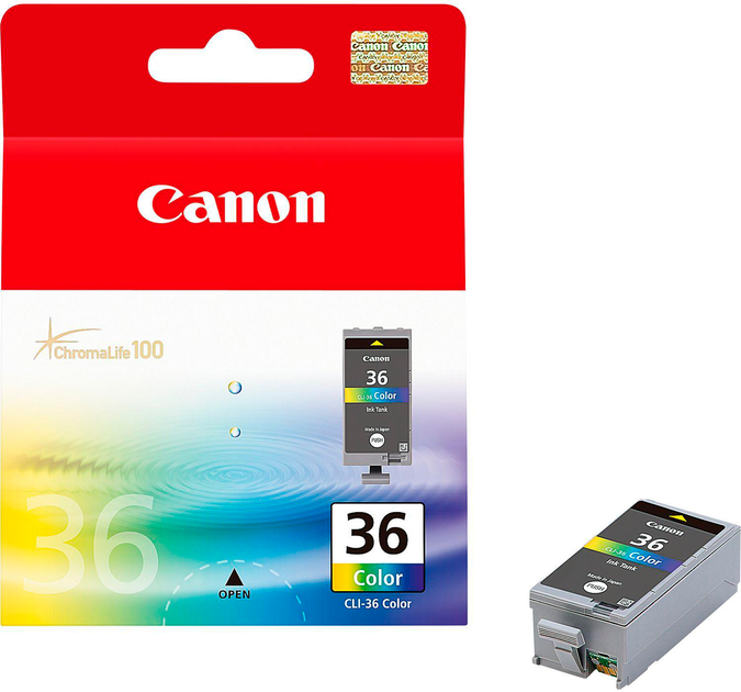 Tusz Canon CLI-36 Kolorowy (1511B001) - obraz 2