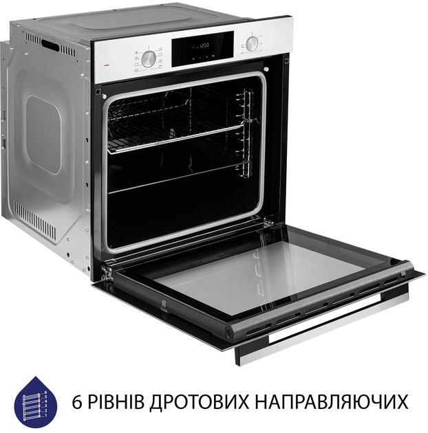 Духова шафа електрична Minola EOD 6814 WH - зображення 8