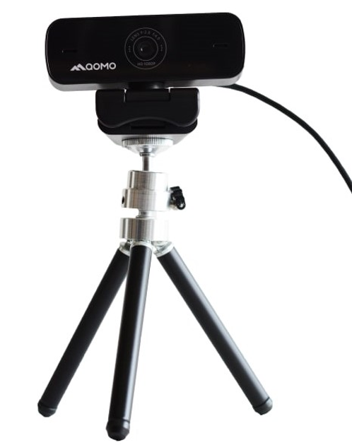 Qomo QWC-004 USB 2.0 FullHD 1080P Black - зображення 3